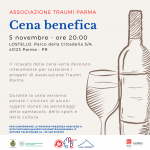 Cena con riffa nel nome della solidarietà